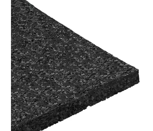 Gumijas Spilventiņš Melna Gumija Vidaxl