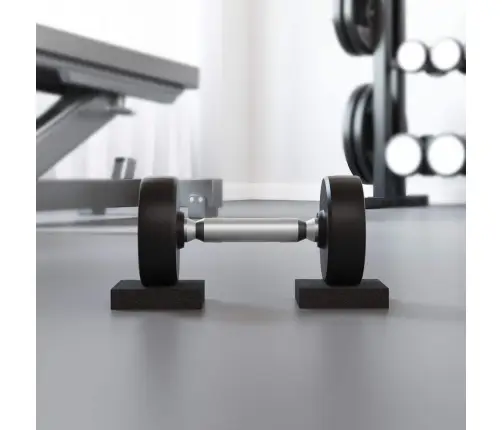 Gumijas Spilventiņš Melna Gumija Vidaxl