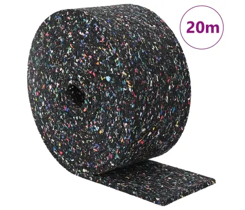 Gumijas Rullis Melna Gumija Vidaxl