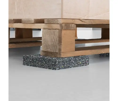 Gumijas Rullis Melna Gumija Vidaxl