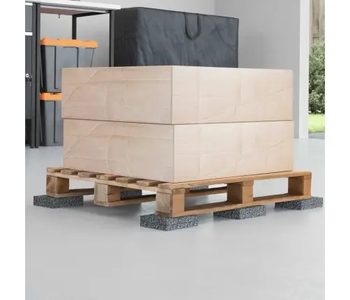 Gumijas Rullis Melna Gumija Vidaxl