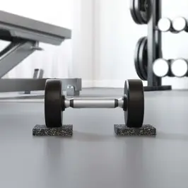 Gumijas Rullis Melna Gumija Vidaxl