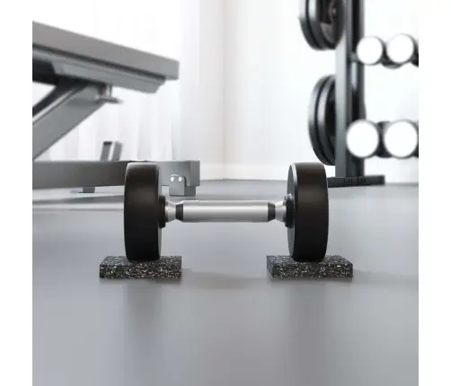 Gumijas Rullis Melna Gumija Vidaxl