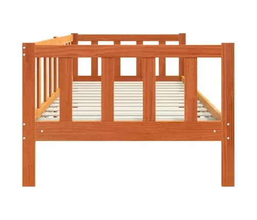 Voodi Raam Peaga Vahapruun 90 X 190 Cm Tahke Mänd