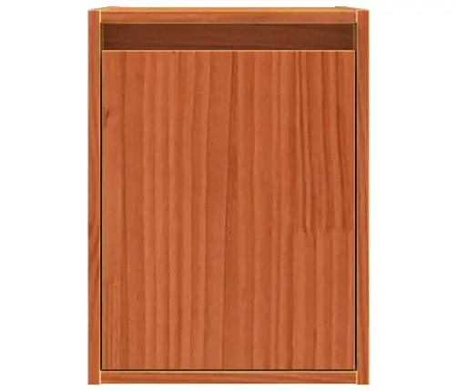 Seinekapp Ladustamisega Vahapruun 30 X 30 X 40 Cm Tahke Mänd