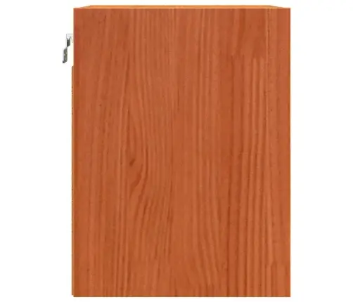 Seinekapp Ladustamisega Vahapruun 30 X 30 X 40 Cm Tahke Mänd