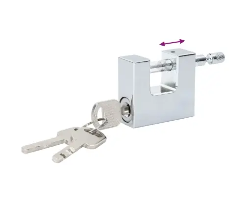 Tabalukk 6 Pcs Hõbedane 4,2 X 1,9 X 4 Cm Raud