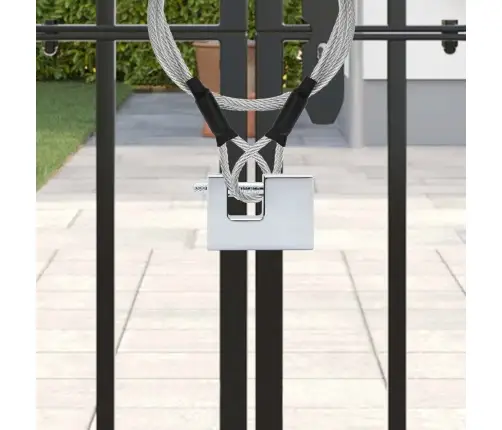 Piekarāmā Slēdzene 6 Pcs Sudraba 6 X 2 X 4,5 Cm Dzelzs Vidaxl