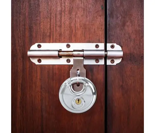 Discus Lock Ar Atslēgām 12 Pcs Sudraba 9 X 2.8 X 9 Cm Vidaxl