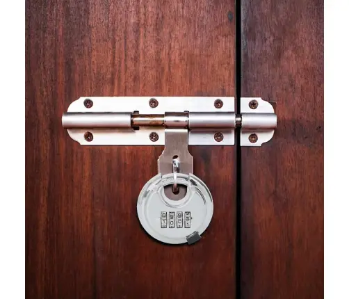 Discus Lock Ar Atslēgām 2 Pcs Sudraba 7 X 2.3 X 7 Cm Vidaxl