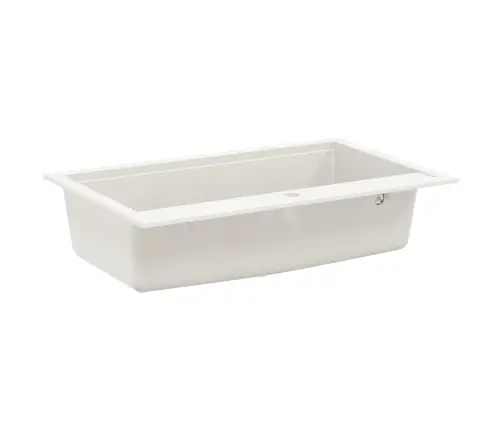 Izlietne Balts 795 X 505 Mm 80% Kvarca Un 20% Sveķu Vidaxl