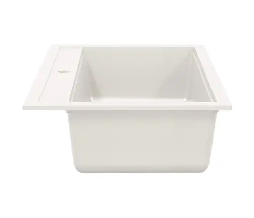 Izlietne Balts 795 X 505 Mm 80% Kvarca Un 20% Sveķu Vidaxl