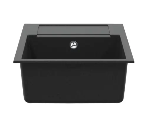 Kriauklė Juoda 780 X 500 Mm 80% Kvarcas Ir 20% Derva