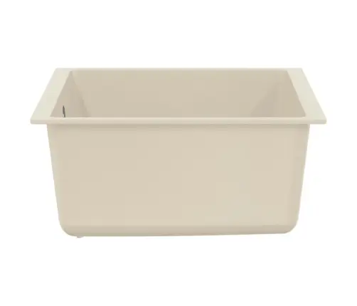 Izlietne Bēša 430 X 460 Mm 80% Kvarts Un 20% Sveķi Vidaxl