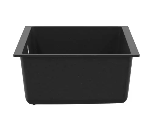 Izlietne Melna 530 X 460 Mm 80% Kvarts Un 20% Sveķi Vidaxl