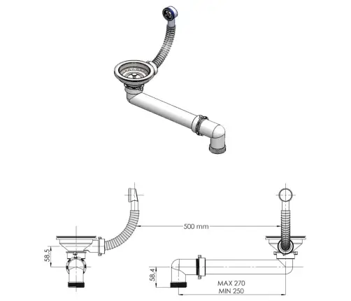 Izlietne Melna 530 X 460 Mm 80% Kvarts Un 20% Sveķi Vidaxl