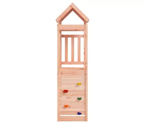 Spēļu Tornis Brūna 53 X 110,5 X 214 Cm Cieta Douglas Koksne Vidaxl