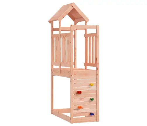 Spēļu Tornis Brūna 53 X 110,5 X 214 Cm Cieta Douglas Koksne Vidaxl