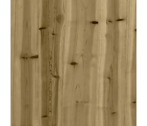 Spēļu Tornis Brūna 53 X 110,5 X 214 Cm Cieta Impregnēta Koksne Vidaxl