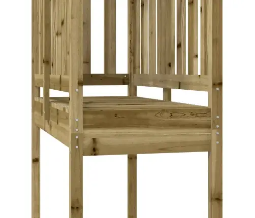 Mängutorni Pruun 52,5 X 110,5 X 214 Cm Tugev Immutatud Puit
