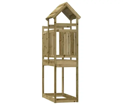 Mängutorni Pruun 52,5 X 110,5 X 214 Cm Tugev Immutatud Puit