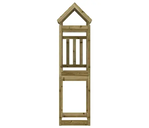 Mängutorni Pruun 52,5 X 110,5 X 214 Cm Tugev Immutatud Puit