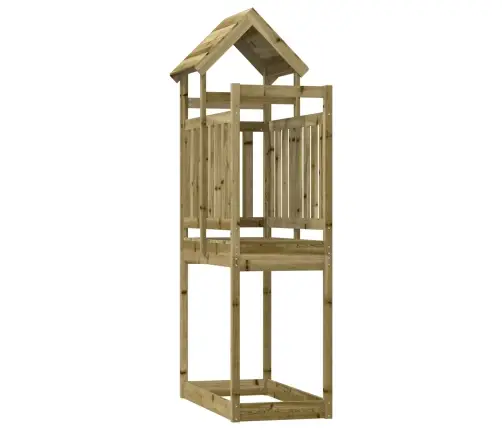 Mängutorni Pruun 52,5 X 110,5 X 214 Cm Tugev Immutatud Puit