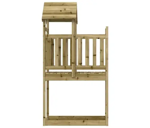 Mängutorni Pruun 52,5 X 110,5 X 214 Cm Tugev Immutatud Puit