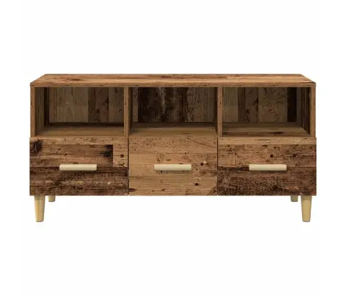 Televizoriaus Spintelė Su Stalčių Senas Medis 102 X 36 X 50 Cm