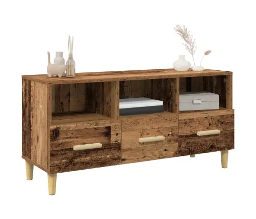 Televizoriaus Spintelė Su Stalčių Senas Medis 102 X 36 X 50 Cm