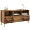 Televizoriaus Spintelė Su Stalčių Senas Medis 102 X 36 X 50 Cm