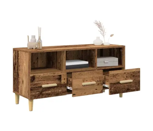 Televizoriaus Spintelė Su Stalčių Senas Medis 102 X 36 X 50 Cm