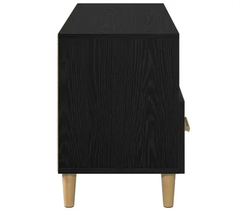 Televizora Skapīša Melns Ozolkoks 102 X 35,5 X 50 Cm Vidaxl