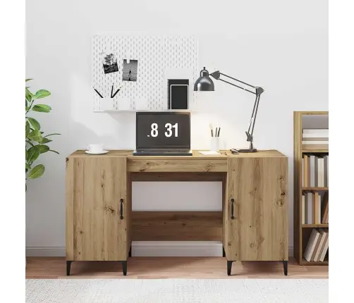 Laud Ladustamisega Artisani Tamme 140 X 50 X 75 Cm Tehispuit