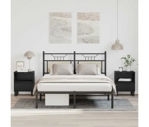 Lovos Spintelė Juodas Ąžuolas 40 X 35 X 50 Cm Apdirbta Mediena