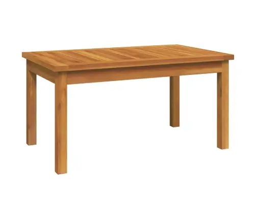 Mēbeļu Komplekts Ar Spilvenu 4 Pcs Dabiska Cietā Akācijas Koks Vidaxl