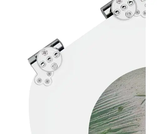 Tualetes Sēdeklis Zaļa 43,8 X 37,8 Cm Mdf Plāksne Vidaxl