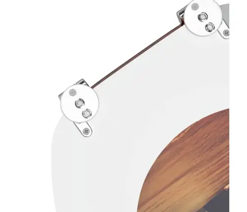 Tualetes Sēdeklis Oranža 44 X 38 Cm Mdf Plāksne Vidaxl