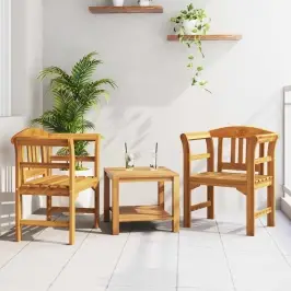 Sols Ar Spilvenu Dabīgā Eļļas Apdare 68,5 X 46 X 82,5 Cm Vidaxl