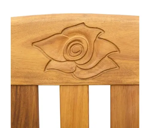 Sols Ar Spilvenu Dabīgā Eļļas Apdare 68,5 X 46 X 82,5 Cm Vidaxl