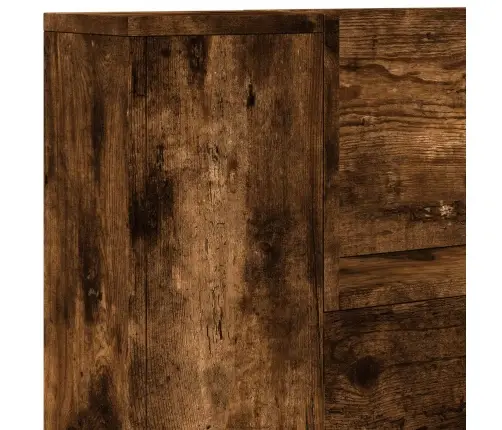 Galvgalis Dūmaka Ozols 100 X 16,5 X 103,5 Cm Inženierijas Koks Vidaxl