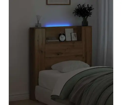 Galvas Dēlis Skapītis Artisānā Ozols 120 X 15 X 103.5 Cm Vidaxl