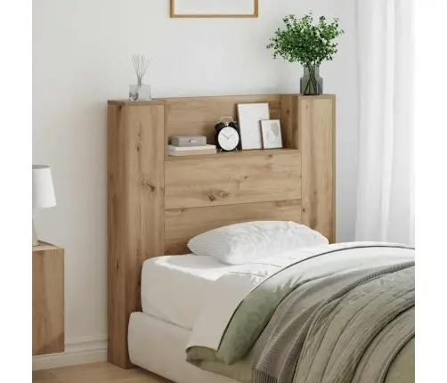 Galvas Dēlis Skapītis Artisānā Ozols 120 X 15 X 103.5 Cm Vidaxl