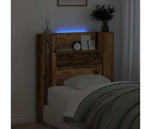 Galvūgalis Senas Medis 100 X 15 X 103,5 Cm Apdirbta Mediena