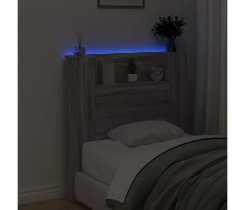 Galvgalis Pelēks Sonoma 100 X 16,5 X 103,5 Cm Inženierijas Koks Vidaxl