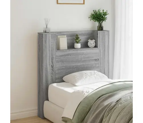 Galvgalis Pelēks Sonoma 100 X 16,5 X 103,5 Cm Inženierijas Koks Vidaxl