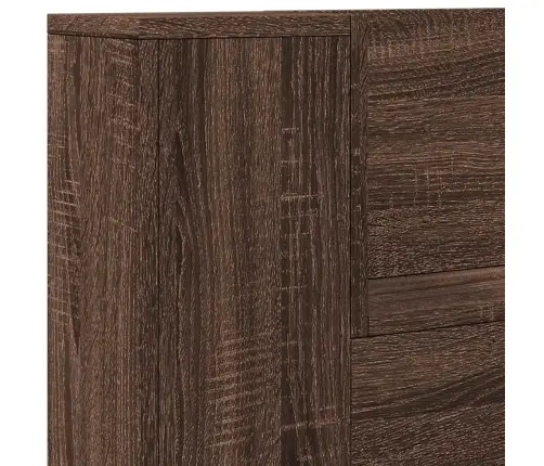 Galvūgalis Rudas Ąžuolas 120 X 16,5 X 103,5 Cm Apdirbta Mediena