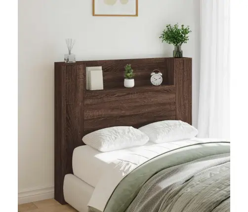 Galvūgalis Rudas Ąžuolas 120 X 16,5 X 103,5 Cm Apdirbta Mediena