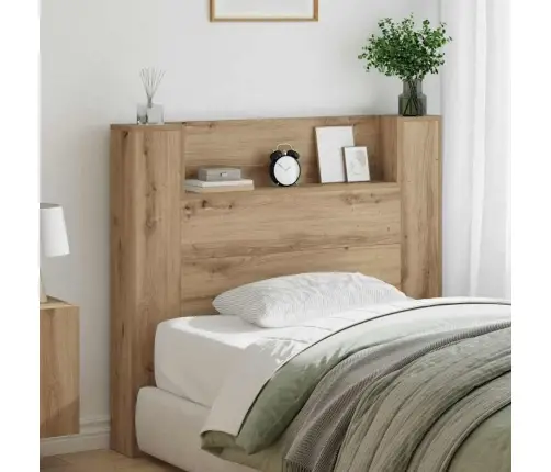 Galvas Dēlis Skapītis Artisānā Ozols 120 X 15 X 103.5 Cm Vidaxl