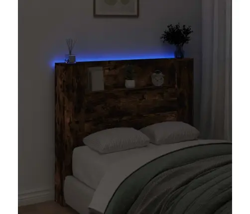 Galvgalis Dūmaka Ozols 120 X 16,5 X 103,5 Cm Inženierijas Koks Vidaxl